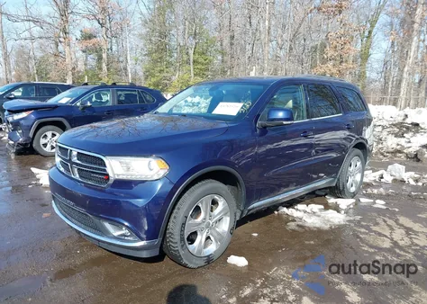 2014 Dodge Durango Limited z USA, uszkodzony, nr VIN 1C4RDJDG1EC585802
